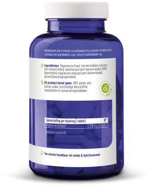 afbeelding van Magnesium 200 Citraat